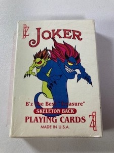 B'z トランプカード　JOKER　PLAYINGCARDS　USA　ビーズ　グッズ　未開封　非売品