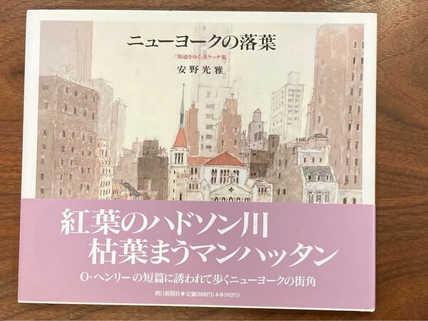 安野光雅　ニューヨークの落葉　街道をゆく　スケッチ集　司馬遼太郎　①