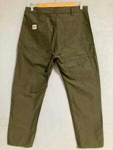 *Lee Lee хлопок нейлон 60/40 Cross painter's pants L оливковый зеленый рабочие брюки Town Youth 
