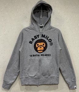 ＊アベイシングエイプ A BATHING APE BABY MILO ジップパーカー M　　　　　BJBD.C