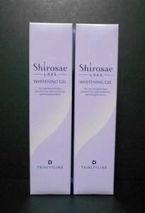 【新品!!】 Shirosae しろさえ ホワイトニングジェル 50g 2本セット トリニティーライン オールインワン 美容液 薬用美白ジェル 大正製薬