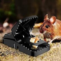好評 6個セット簡単 ネズミ 捕り 駆除 捕獲器 繰り返し 害獣 マウス トラップ 庭 家庭菜園 簡単組立 設置_画像2
