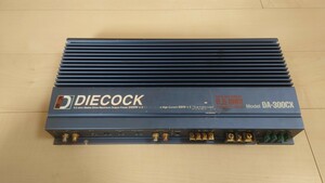 送料無料！　DIECOCK　300CX　2ch　アンプ　通電OK　音出しOK　検)　ダイコック　外向き　KICKER　ロックフォード