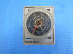 中古現状渡品 OMRON マイクロタイマ H2A リレーソケット無し TIMER オムロン