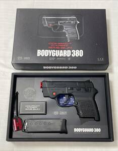 11042★未使用(動作確認の試打のみ) 撮影の為開封 TOKYO MARUI 東京マルイ COMPACT CARRY GAS GUN BODYGUARD 380 美品 モデルガン