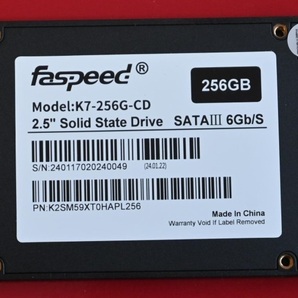 ＊新品＊未開封＊Faspeed SSD (256GB) の画像4