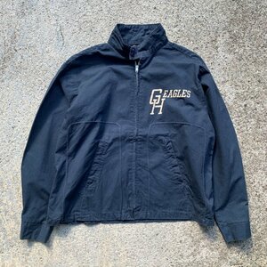 【M/L】EMPIRE スウィングトップジャケット ネイビー 紺■ビンテージ オールド アメリカ古着 ハリントン 60s オールコットン