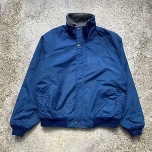 【L/XL】USA製 REI 内装フリース ゴアテックス ジャケット 青■ビンテージ オールド レトロ アメリカ古着 80s レイ マウンテン