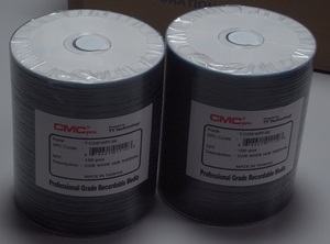 CD-Rメディア 100枚入りロール x 2本、計200枚