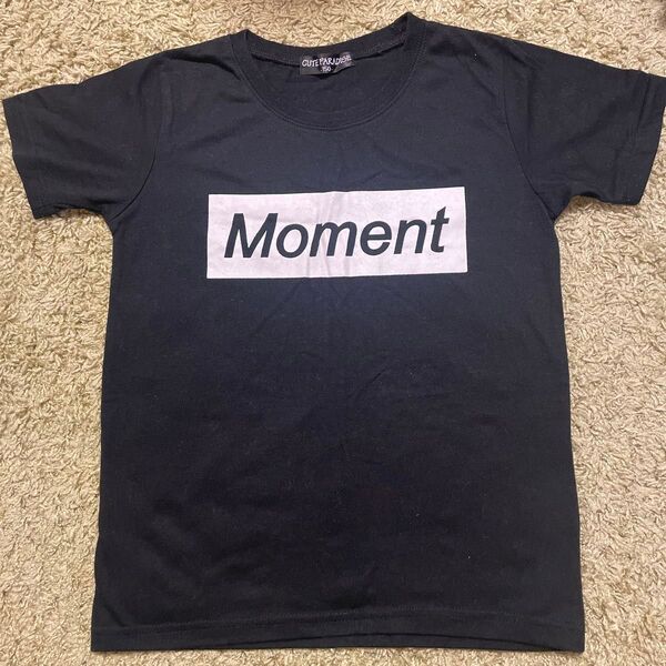 キッズ黒 半袖Tシャツ150