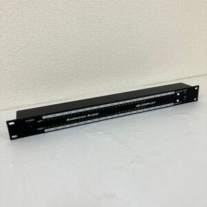 【動作品】AMERICAN AUDIO デシベルメーター デジタルディスプレイ dB-DISPLAY