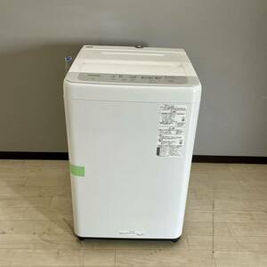 r17 Panasonic パナソニック 全自動電気洗濯機 5.0kg 【NA-F5B1-LH】 Fシリーズ ライトグレー 洗濯・脱水5kg 新生活 中古 