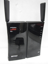 BUFFALO バッファロー WZR-HP-AG300H 親機 無線LANルーター 通電のみ確認済 定形外郵便全国一律710円 F11-A_画像2
