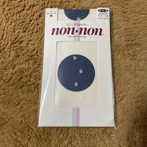 【新品・未使用】花サイド柄 ストッキング
