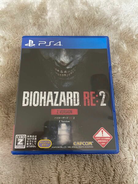 ps4 カセット　バイオハザード RE:2 ZVERSION