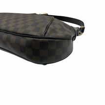 LOUIS VUITTON ルイヴィトン テムズGM ダミエ エベヌ N48181 MI4058/バッグ/ショルダーバッグ/ハンドバッグ _画像6