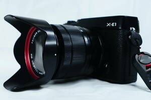 送料無料　作動品　フジフィルム　X-E1＋XC-16-50mm F3.5-5.6 OIS 付き　ブラック