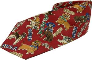 アメリカ製 ポロ ラルフローレン ネクタイ 赤 レッド polo ralph lauren necktie made in usa シルク silk 米国製 