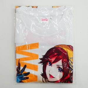 ap0671/マクロスΔ ”ワルキューレ” 3rd LIVE 『ワルキューレは裏切らない』 カナメ・バッカニア フルグラフィックTシャツ Lサイズ