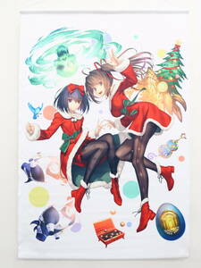 Kl7/Wizard's Night C101 B2 Tapestry Aoko Aosaki &amp; Kuonji Yuju Christmas Ver.