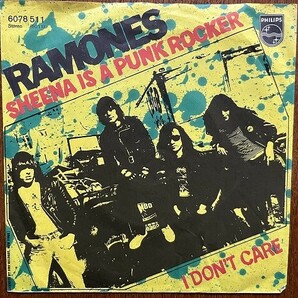 試聴可 Ramones - Sheena Is A Punk Rocker orig 7'【70's punk/power pop/new wave パンク天国】西独オリジナル盤の画像1