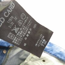 RED CARD RHYTHM ヴィンテージ加工ジーンズ デニムパンツ size32/レッドカード 0302_画像5