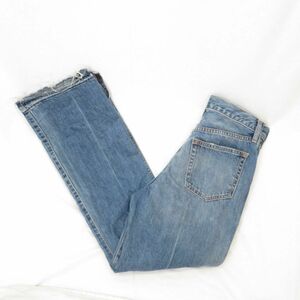 MOUSSY CENTER PRESS JEANS フレア デニムパンツ ジーンズ size27/マウジー　0303