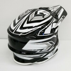 ○11) SHOEI ショウエイ VFX-W TC-5 BLOCK-GREY ヘルメット Mサイズ/57cm バイク用品 ゴーグル付き オフロード ヘルメット 元箱付きの画像3