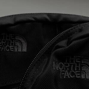 【送料無料】即決 THE NORTH FACE 大小ペアポーチ （外側にメッシュポケット付）／黒 ブラック／登山・銭湯・旅行などにの画像3