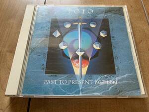 TOTO　グレイテスト・ヒッツ　PAST TO PRESENT 1977-1990　国内盤　全13曲　定価:\2300