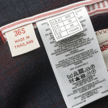 極上の逸品『Brooks Brothers Red Fleece』テーラードジャケット 36S(M相当) ネイビー/バーガンディ ブルックスブラザーズ メンズ 管理2194_画像6