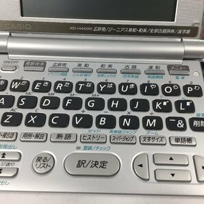 CASIO  カシオ電子辞書 EX-word XD-H４０００ 通電のみチェック済 TH3.061 の画像4