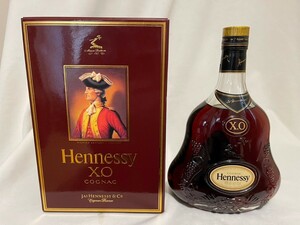 ジャズ ヘネシー　XO　金キャップ 700ml 未開栓　Hennessy　コニャック　ブランデー　# ウイスキー