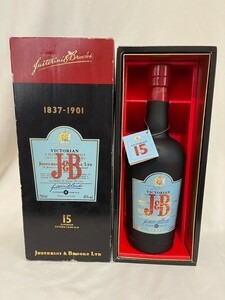 J&B 15年　ヴィクトリアン　750ml 未開栓　VICTORIAN ウイスキー