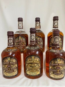 70年代　シーバスリーガル　6本セット　946ml 750ml　未開栓　まとめ　CHIVAS REGAL ウイスキー