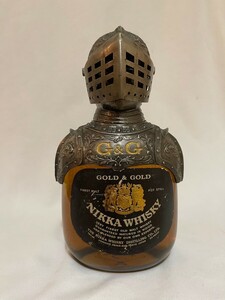 ニッカ G&G 鎧 甲冑 騎士 760ml 未開栓　NIKKA　GOLD&GOLD ウイスキー