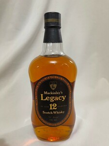 マッキンレー　レガシー　750ml 未開栓　Mackinlay's Legacy ウイスキー