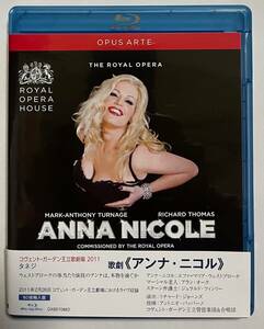 【輸入盤Blu-ray/国内盤仕様】『歌劇《アンナ・ニコル》』リチャード・ジョーンズ演出/パッパーノ指揮/コヴェント・ガーデン王立歌劇場2011