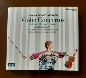 バッハ ヴァイオリン協奏曲,シンフォニア,序曲とソナタ集 イザベル・ファウスト 2CD