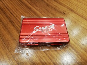 ★新品未使用★数量限定商品★snap-on スナップオン アルミ製ケース カードホルダー 名刺入れ レッド★