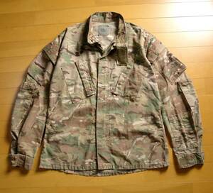U.S.ARMY アメリカ軍◆マルチカム インセクトガードジャケット◆ACU ミリタリー シャツジャケット コンバットジャケット