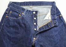 Workers K&T H MFG Co (ワーカーズ) Lot 808 - 13.5oz Straight Jeans / 13.5ozデニム ストレートジーンズ 美品 インディゴ w34_画像4