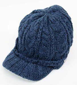 JELADO (ジェラード) KNIT CAP / ツバ付き ニットキャップ AB03710 インディゴ / ニット帽 / コットン