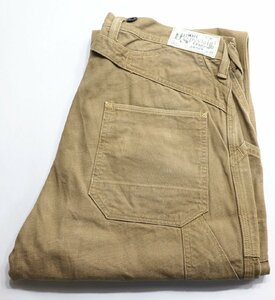 Freewheelers (フリーホイーラーズ) TRACKWALKER OVERALLS / トラックウォーカー オーバーオール #2222010 美品 BEIGE w34 / ダック