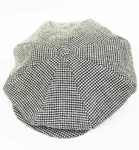 The Groovin High (グルービンハイ) 1940's Style Newsboy Cap / ニュースボーイキャップ 美品 千鳥格子 size XL / キャスケット