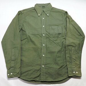Workers K&T H MFG Co (ワーカーズ) Modified BD Shirt Garment Dye / ボタンダウンシャツ ガーメントダイ オリーブ size 15(M)