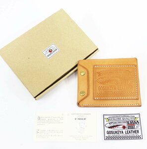 GOSUKEYA LEATHER (五助屋レザー) Riders Mini Wallet / ライダース ミニウォレット【11cm × 9cm】美品 / カードケース / 財布