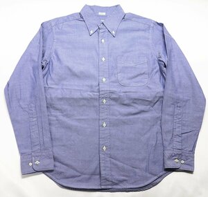 Workers K&T H MFG Co (ワーカーズ) Modified BD Shirt / ボタンダウンシャツ 美品 オックスフォード ブルー size 14(S)