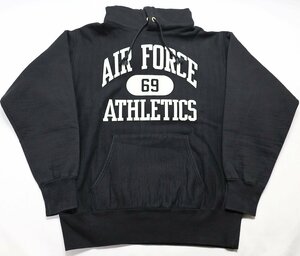 JOE McCOY (ジョーマッコイ) BALL PARK HEAVYWEIGHT HOODED / AIR FORCE スウェットパーカー MC22121 美品 size M / リアルマッコイズ