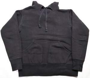 Freewheelers (フリーホイーラーズ) 30's Attached Hood Sweat Parka / 後付けフード スウェットパーカー JET BLACK size 36